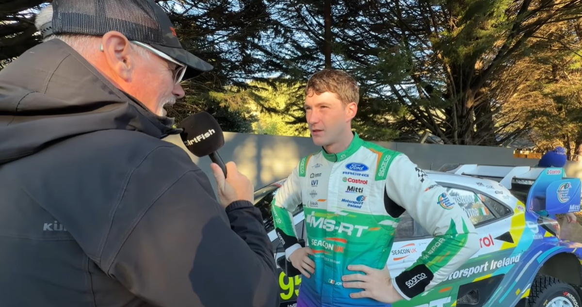 DirtFish y piloto Jon Armstrong en WRC Rally Chile Biobío 2026