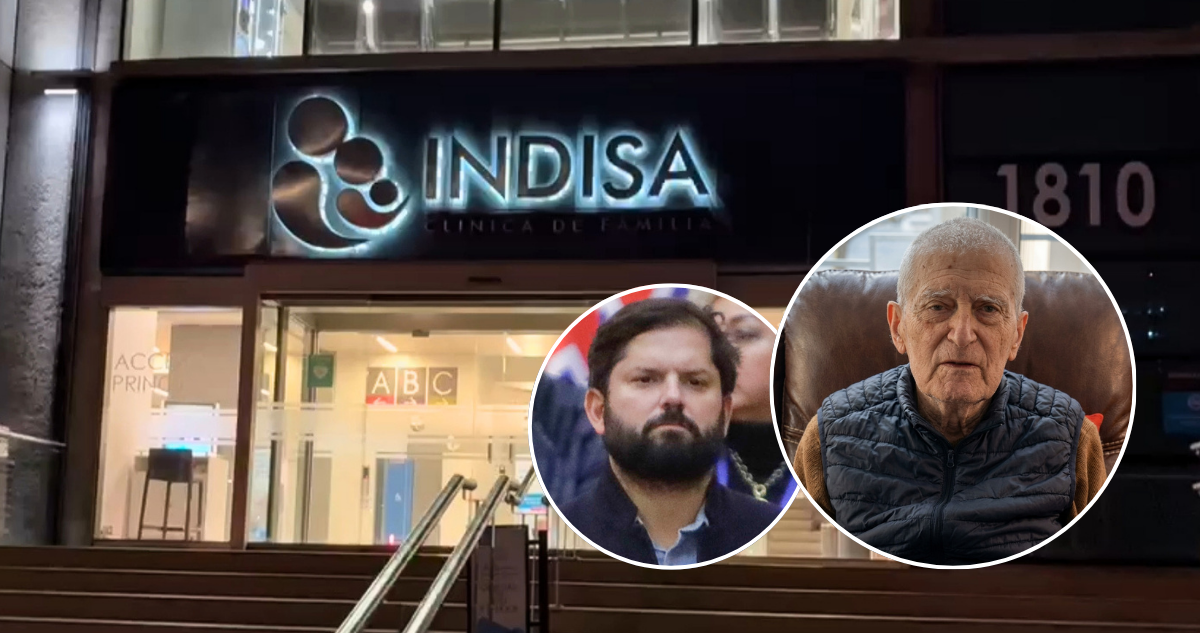 Expresidente Gabriel Boric y dirigentes políticos arriban a Clínica Indisa por Camilo Escalona
