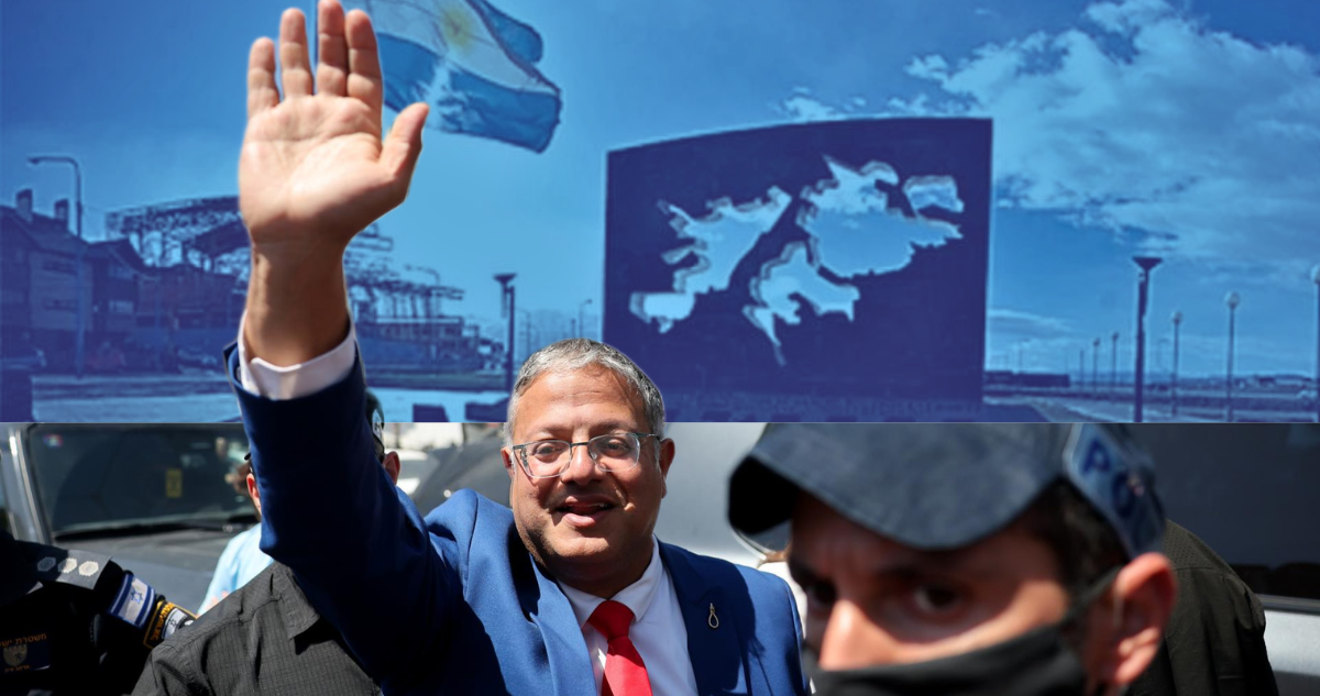 Ministro de Seguridad de Israel insta a Netanyahu reconocer la soberanía de Argentina sobre Malvinas