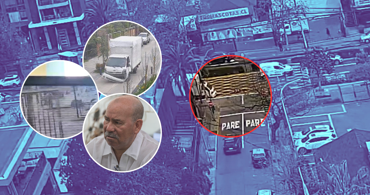 Cámaras registran el violento atropello al fundador del Movilh, Rolando Jiménez, en Providencia
