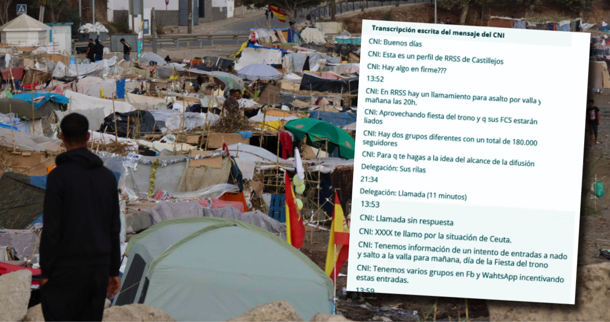 Inteligencia de España avisó de “posibles intentos de entrada” en Ceuta un día antes de la crisis migratoria