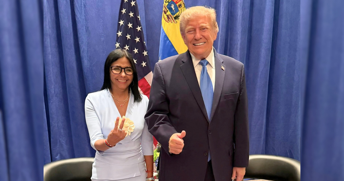 Delcy Rodríguez destaca “histórica” reunión con Trump y agenda en energía, minería y seguridad