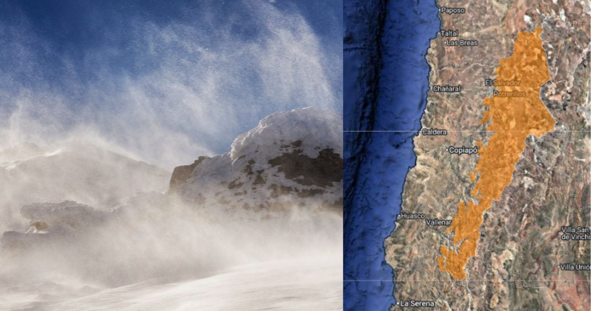 Alerta viento norte