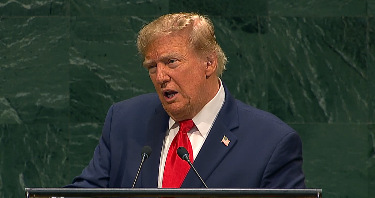 Donald Trump en la ONU