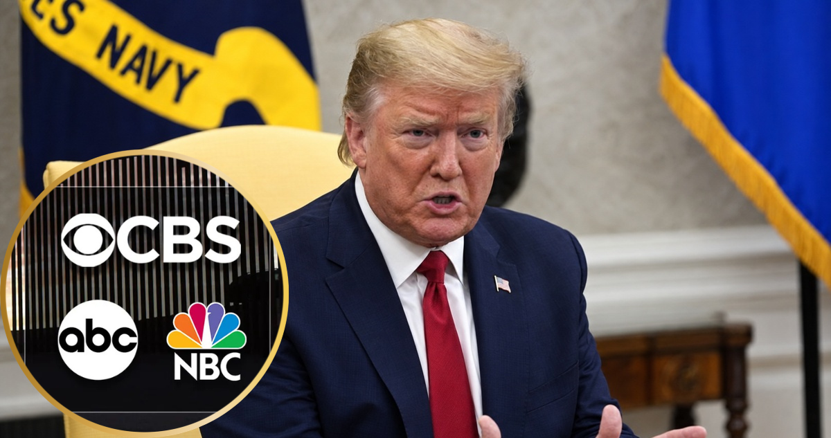Cadenas de TV suspenen cobertura a Trump en EEUU