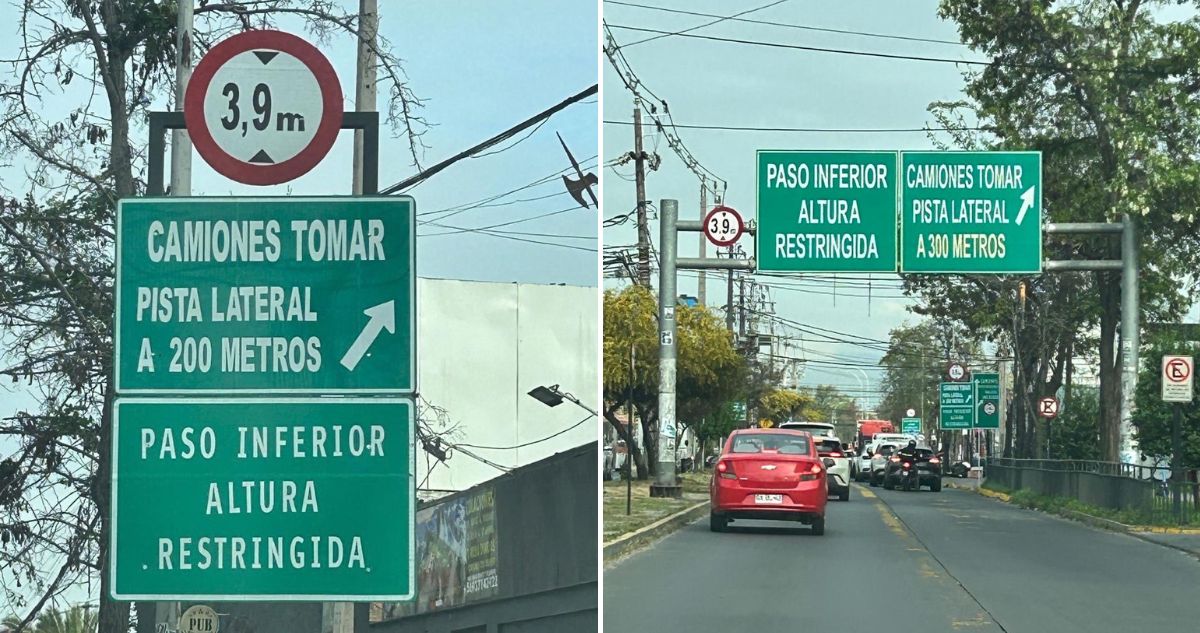Duró una semana abierto: cierran paso bajo nivel de San Miguel tras nuevo accidente con camión