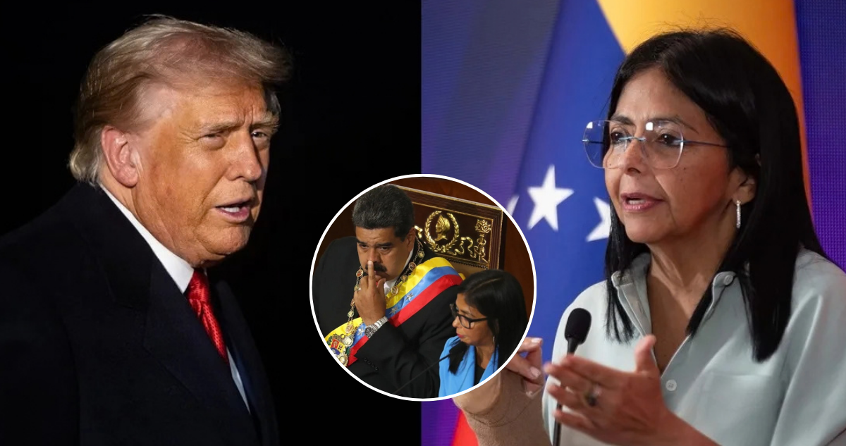 Con Maduro preso en las cercanías, Trump y Delcy Rodríguez se reúnen por primera vez en Nueva York