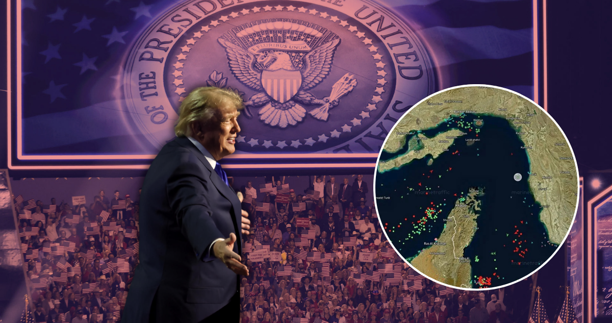 Trump propone llamar "Estrecho Trump" al estrecho de Ormuz: "A Irán le gustaría decir que fue su idea"
