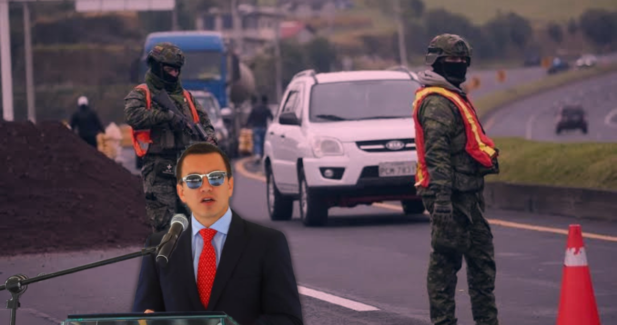 Noboa decreta nuevo estado de excepción en Ecuador por grave conmoción, con toque de queda nocturno
