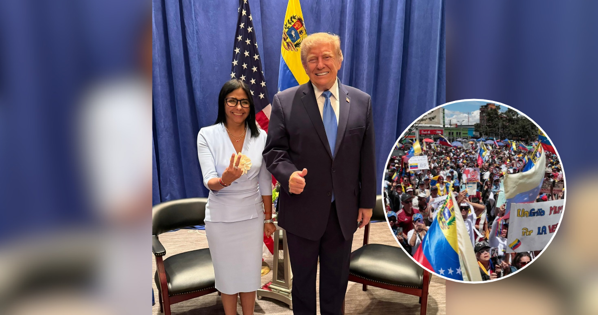 En Venezuela se desploma el apoyo popular a Delcy Rodríguez y Trump: Casi 80% decepcionado con EEUU
