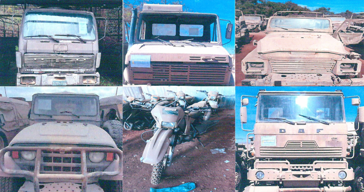 Ejército pone a la venta 123 lotes de vehículos, vestuario y más: cómo y cuándo participar