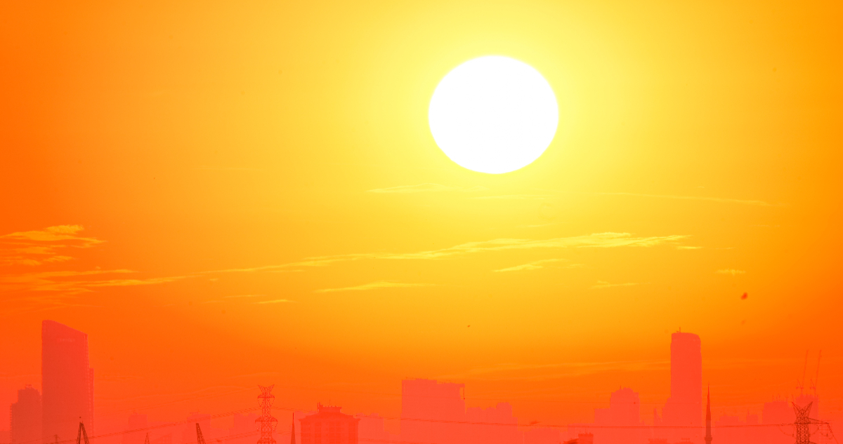 Foto del Sol para ilustrar nota sobre el Niño