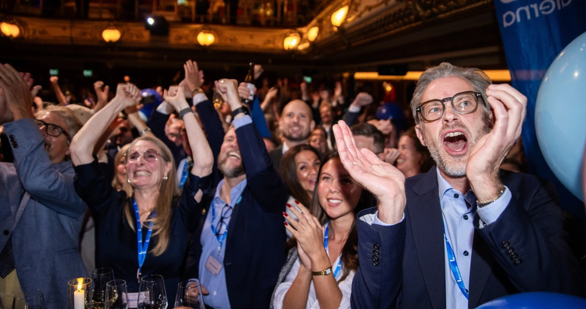 Centroizquierda celebra en elecciones en Suecia