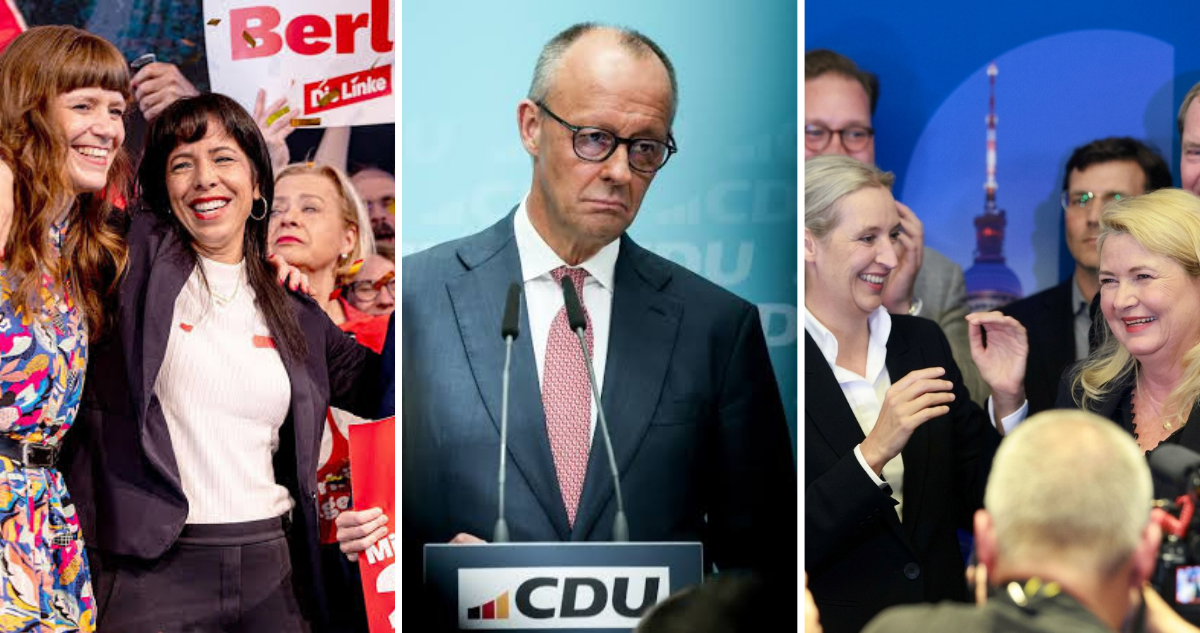 Elecciones en Alemania, triunfos de la izquierda y derecha de AfD