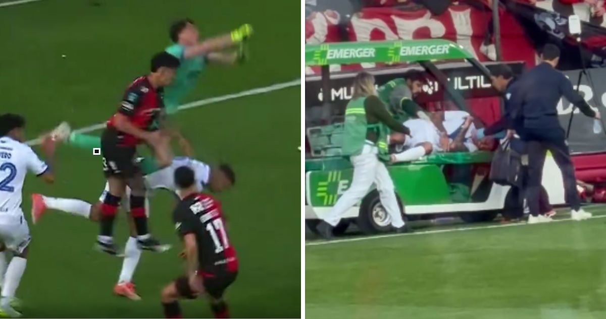 Defensa Emmanuel Mammana sufrió terrible lesión en Argentina.