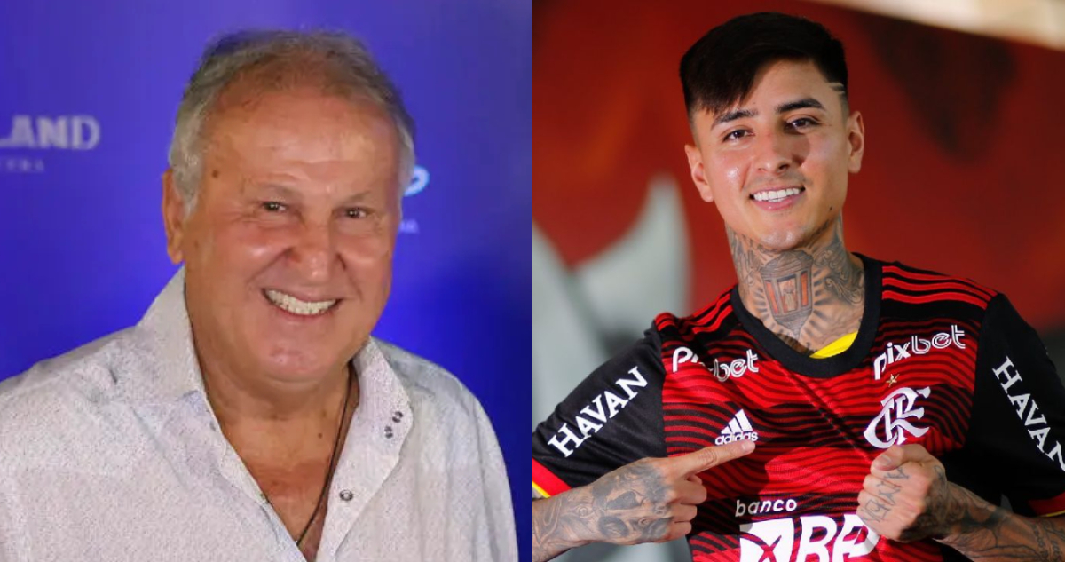 Erick Pulgar recibe apoyo de Zico en Flamengo