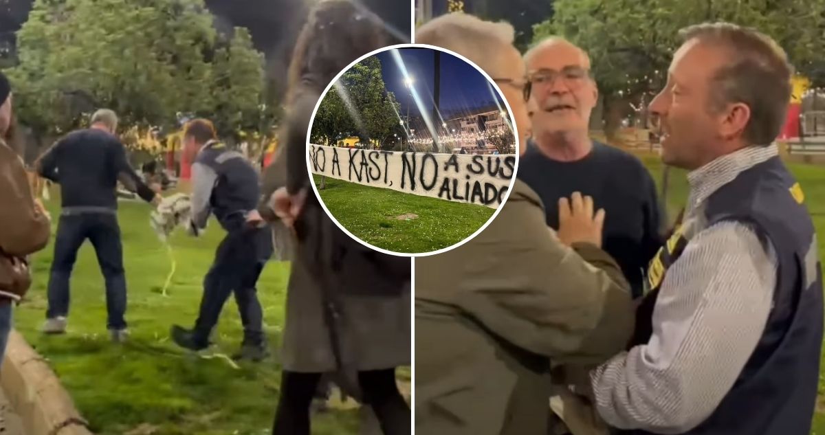 “Es inaceptable”: Dideco de Ñuñoa desata críticas y altercado tras retirar lienzos contra Foro Madrid