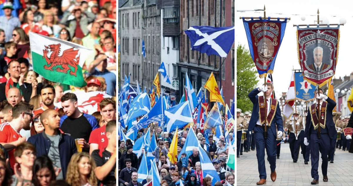 Cruzada de Escocia. Gales e Irlanda del Norte
