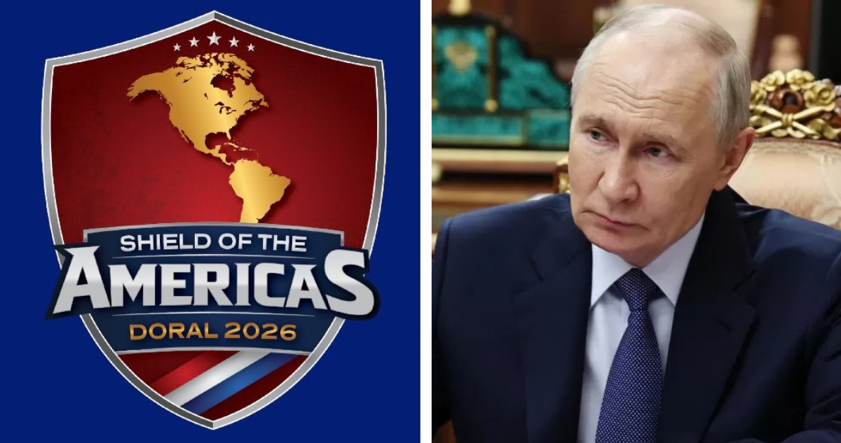 Escudo de las Américas. Vladimir Putin.