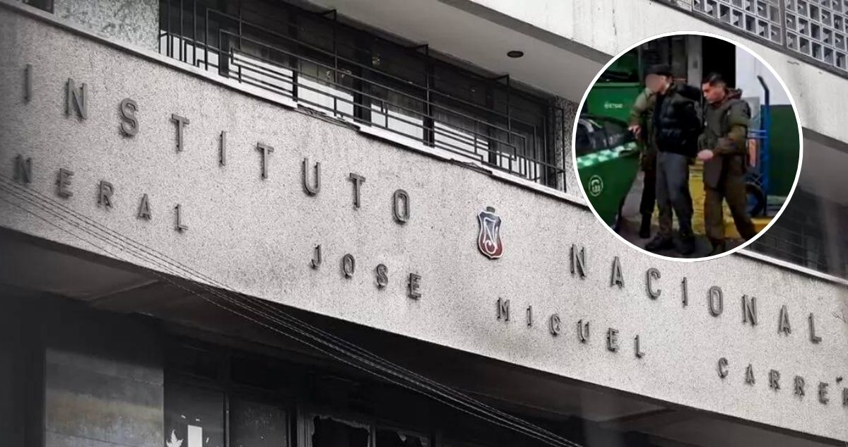 Estudiante del Instituto Nacional detenido por amenaza de tiroteo en el recinto volvió a clases