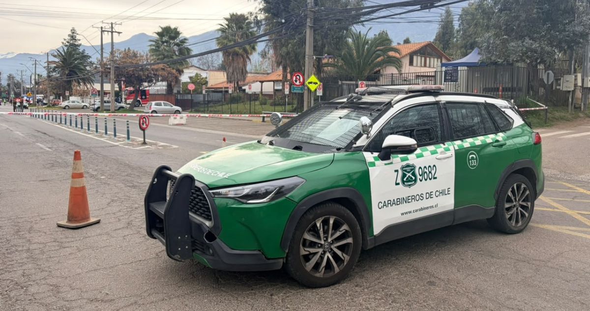 Evacuan dependencias de Seguridad Municipal de Peñalolén por paquete sospechoso que dejó motociclista