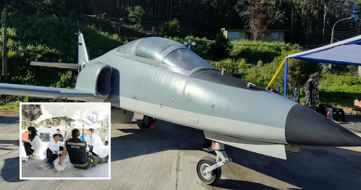 FACh dona aeronave a la UDEC