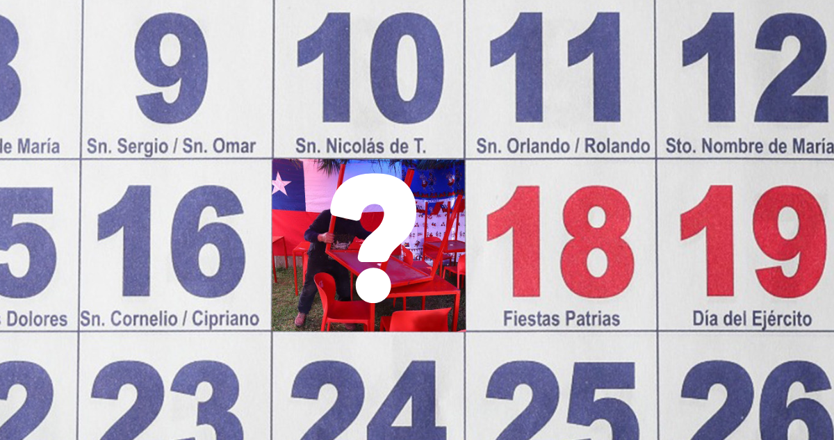 Así serán las Fiestas Patrias 2027 y en qué año la celebración será “XL”