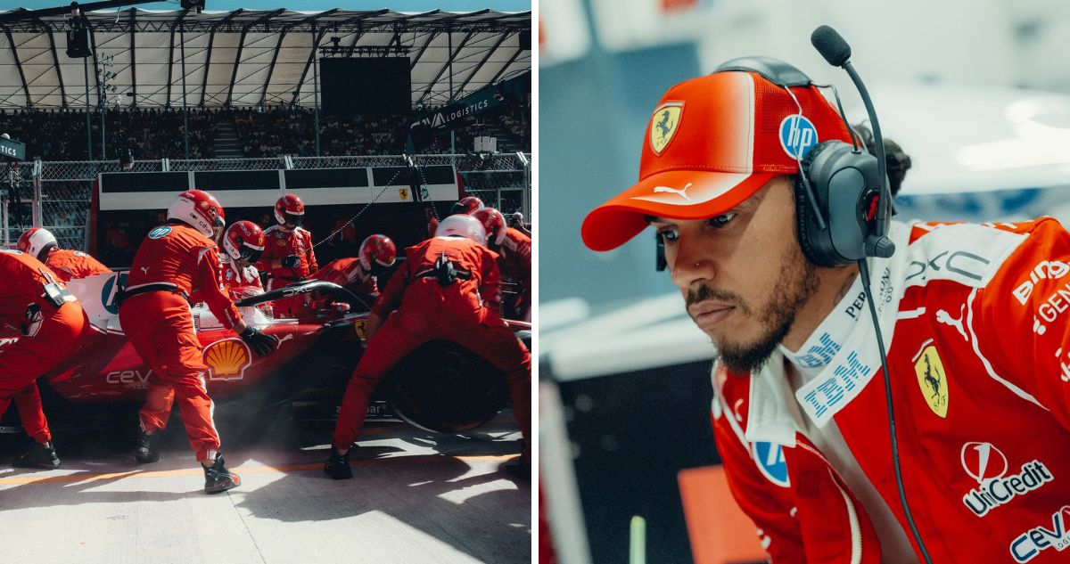 Afirman que Ferrari está en crisis en la Fórmula 1 y Lewis Hamilton desmiente rumores.