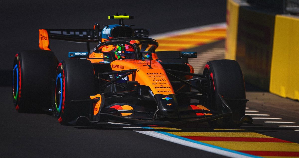Lando Norris largará primero en GP de Madrid de Fórmula 1.