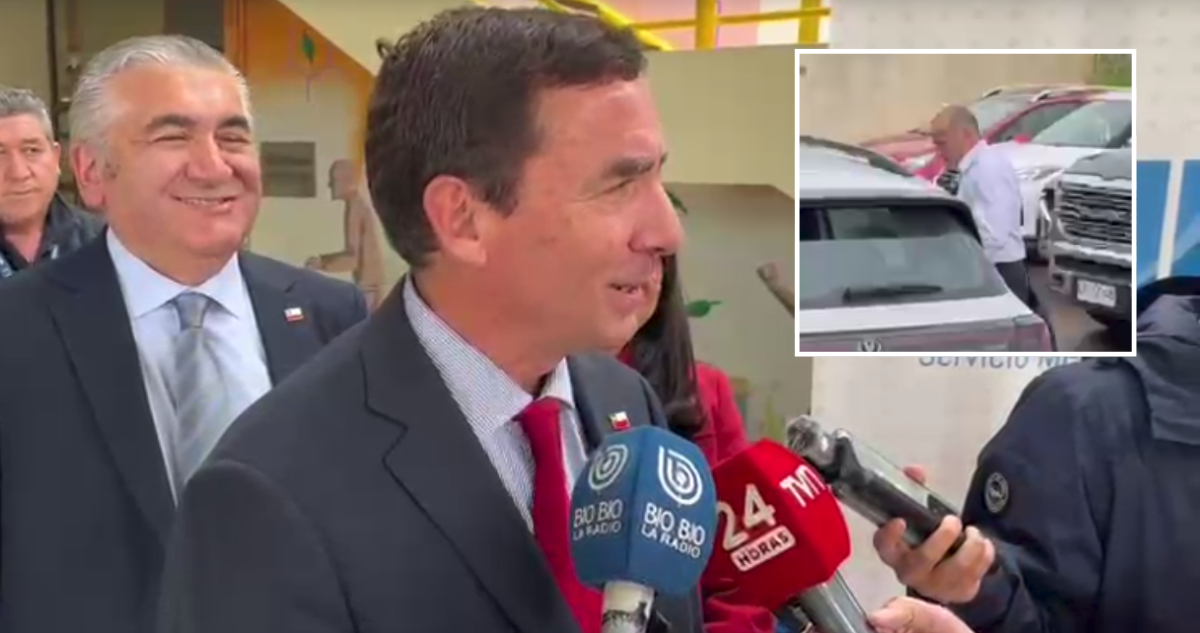 “¡Hay que darle las gracias!”: Ministro Rabat bromea con presencia de Senador Keitel en Concepción