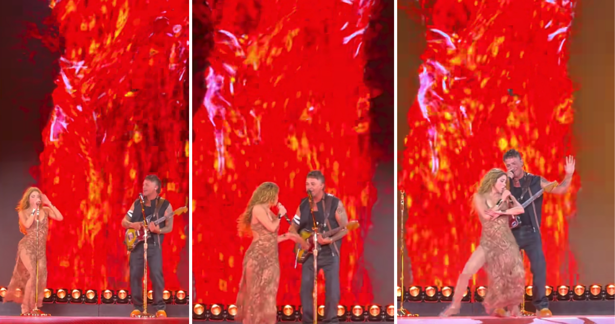 “¡Ese español sí era!”: Shakira y Alejandro Sanz desatan locura en España y fans lanzan dardos a Piqué