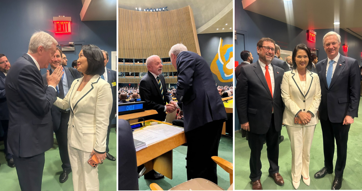 Las primeras imágenes de Kast en la ONU ad portas de su primer discurso ante la Asamblea General