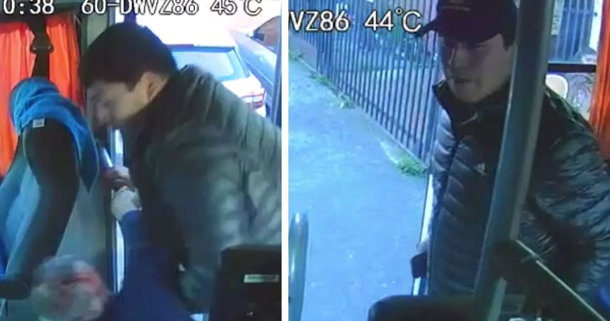 Hombre golpeó brutalmente a conductor de micro de 73 años en Temuco: motivo sería pago del pasaje