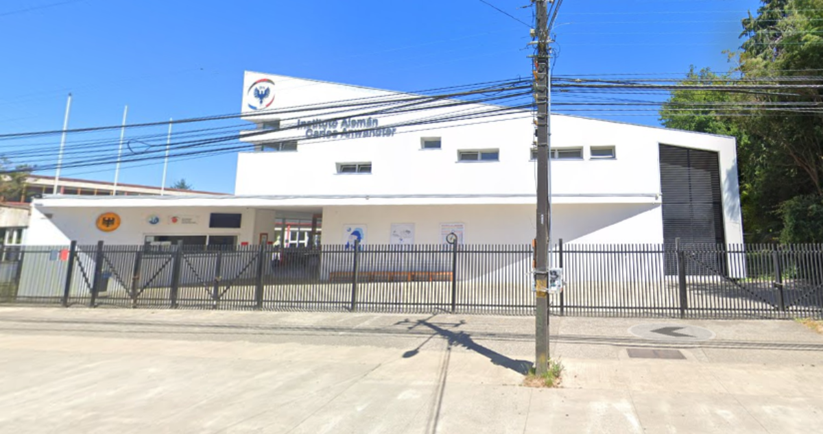 Expulsan a alumno del Instituto Alemán de Valdivia tras amenazar a profesora y anunciar tiroteo