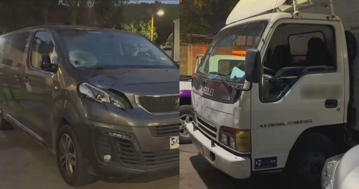 Delincuente es atropellado cuando escapaba de Carabineros tras intentar robar camión en Quilicura