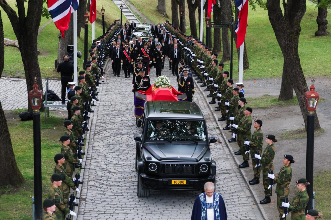 funeral del rey de Noruega