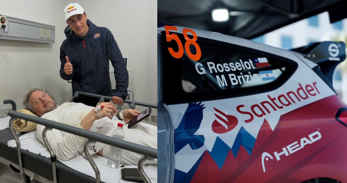 Gerardo Rosselot y su navegante Marcelo Brizo tras WRC Rally Chile Biobío 2026.jpg