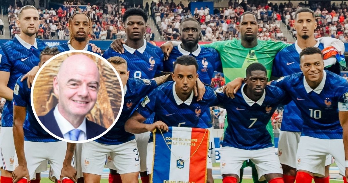 Francia retiró su apoyo a Gianni Infantino.