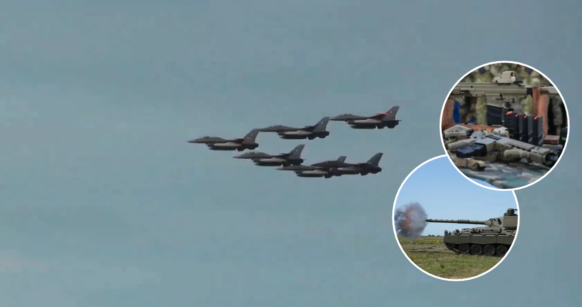 Argentina se fortalece con la llegada de otra tanda de aviones F16, además de fusiles y tanques