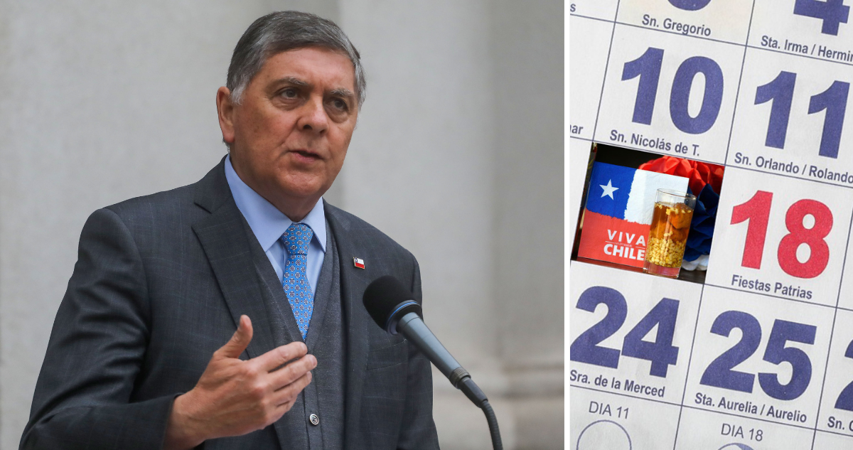 Gobierno ratifica su rechazo al feriado del 17 de septiembre: “Para nosotros es inadmisible”