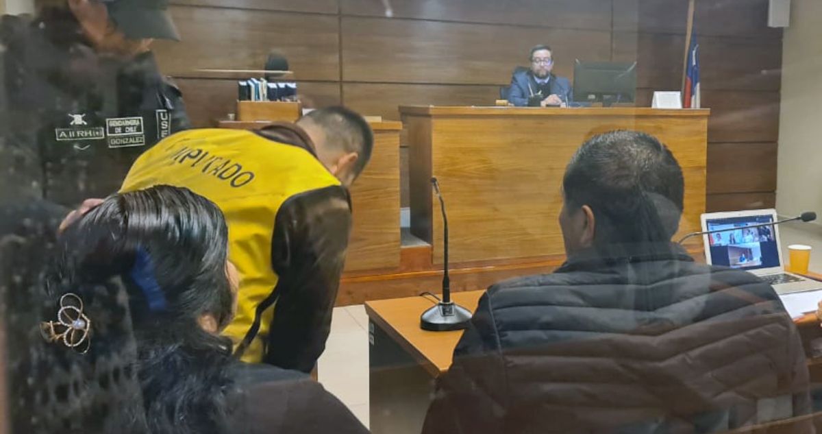Formalización de hijo de Julia Chuñil