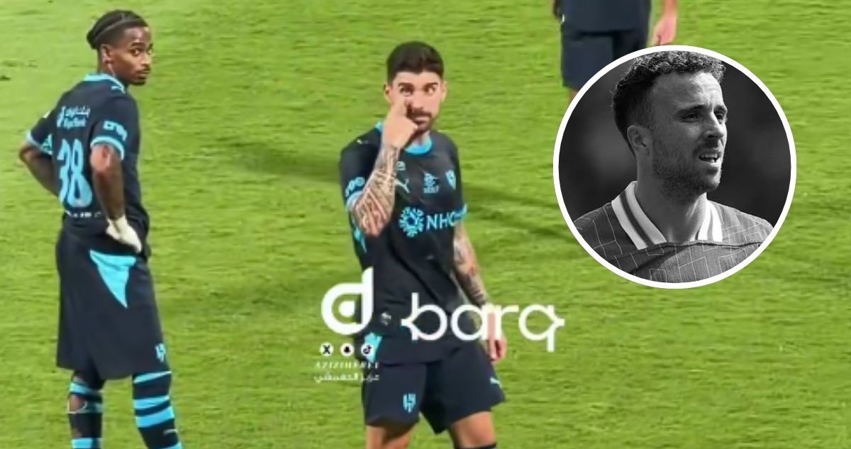 Hinchas saudíes se burlaron de Diego Jota y provocaron repudio.