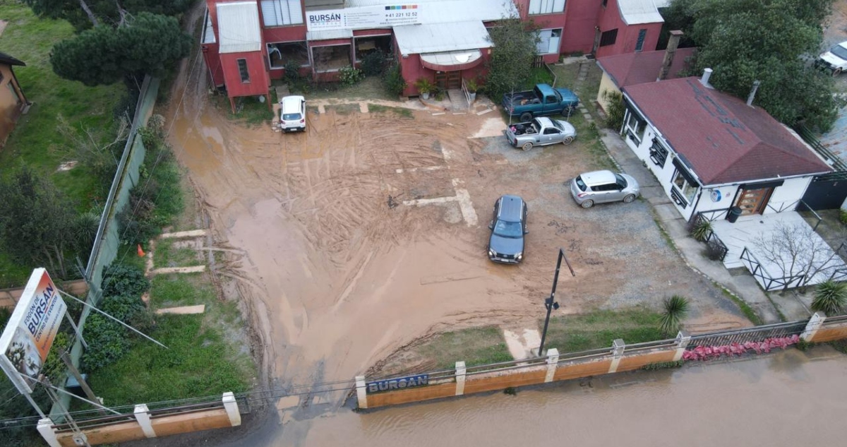Vecinos de Idahue temen nuevas inudaciones por sistema frontal