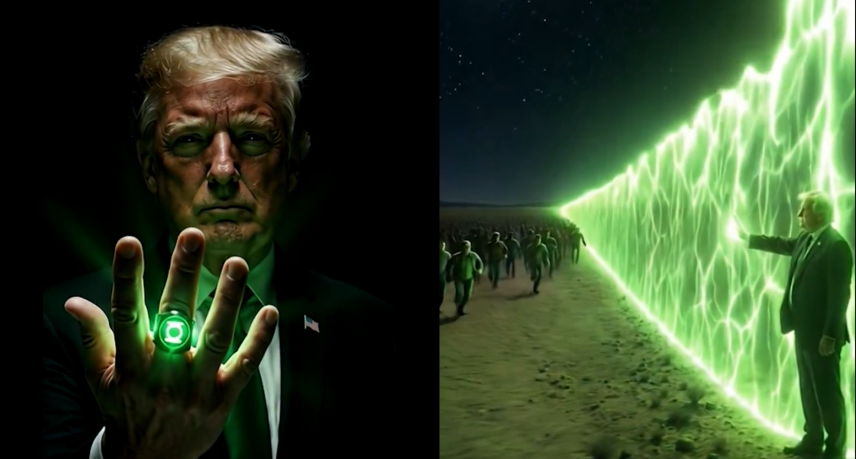 Donald Trump / Linterna Verde