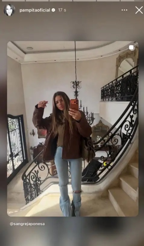 El error de Pampita: reposteó a la China Suárez, con quien Vicuña la engañó, y lo borró en 17 segundos