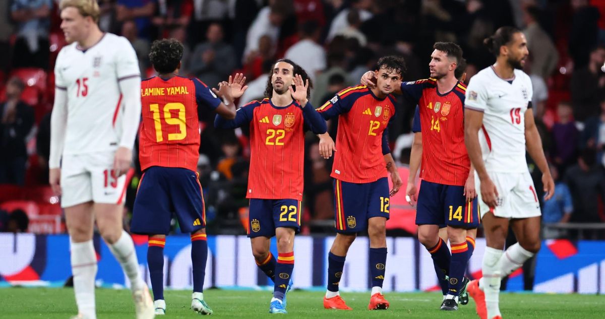 España superó a Inglaterra en Wembley