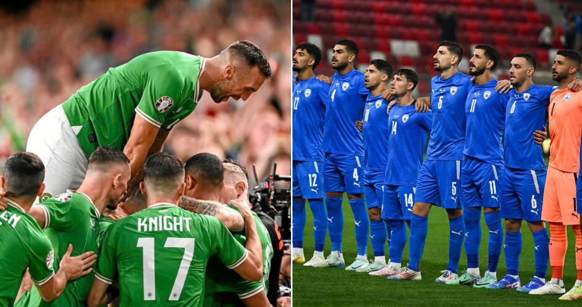 Irlanda e Israel, un partido marcado por previa polémica
