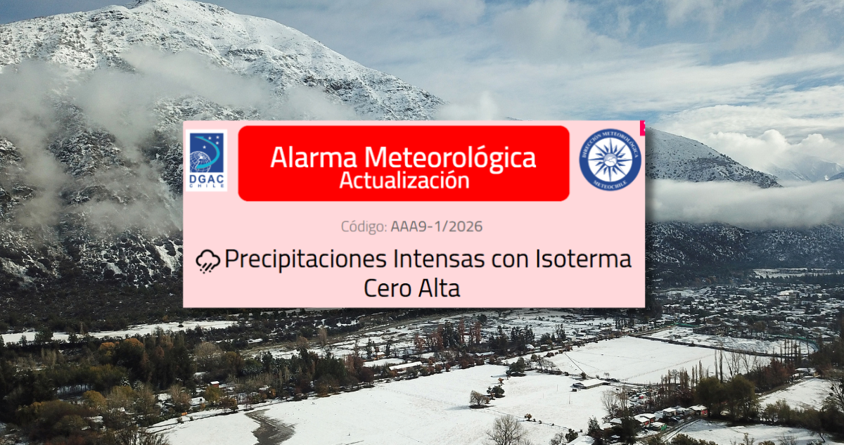 Sistema frontal dejará precipitaciones con isoterma cero alta: qué implica y cuáles son los riesgos