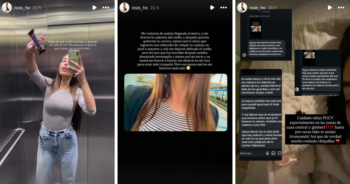 Stories de Issis Méndez, hija de DJ Méndez