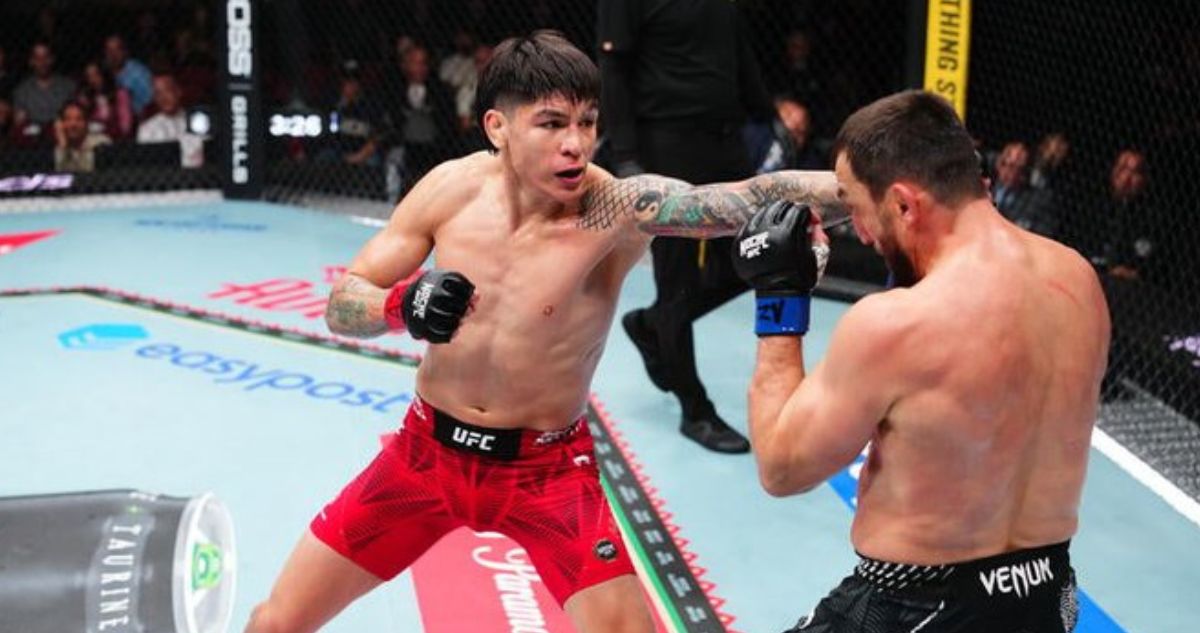 Jaula Bahamondes derrotó al ruso Salikhov en Noche UFC.